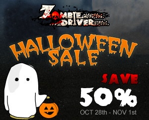 Zombie Driver - Halloween Sale